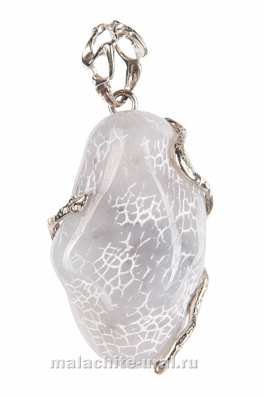 Кулон с камнем кахолонг