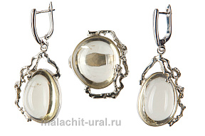 Комплект с цитрином 