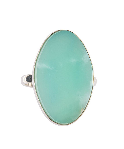 Кольцо из хризопраза