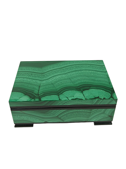 Шкатулка из малахита