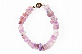 Купить фиолетовый браслет из камней