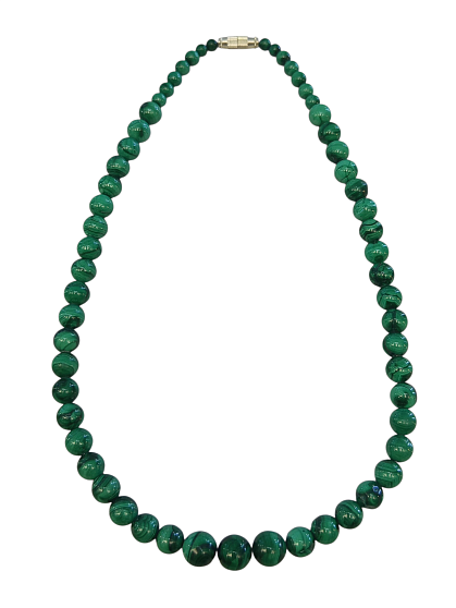 Бусы из малахита