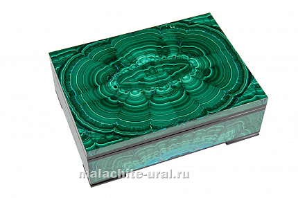 Шкатулка из малахита
