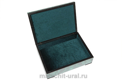 Шкатулка из малахита "Царская"