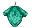 Кулон уральский малахит