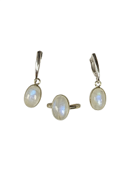 Комплект из лунного камня