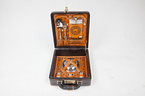 Несессер армейский из натуральной кожи в виде кейса