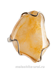 Кольцо с сердоликом