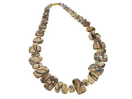 Бусы из яшмы