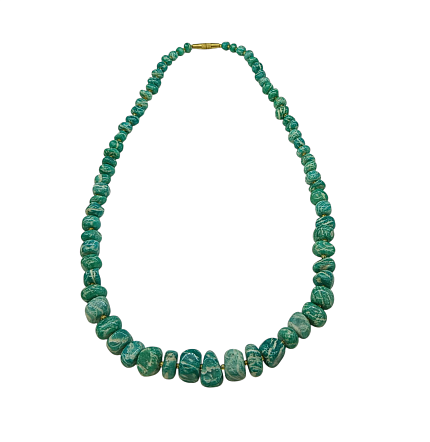 Бусы камень амазонит