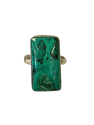 Кольцо из камня тагилит