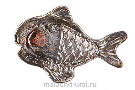 Гранат  кольцо