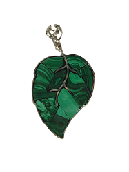 Кулон малахит