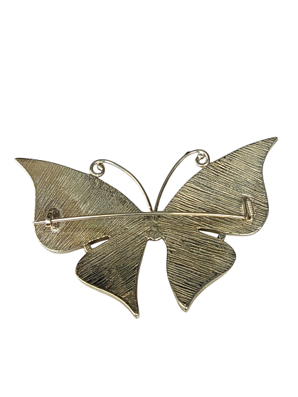 Брошь из разноцветных камней