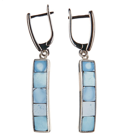 Серьги из бирюзы