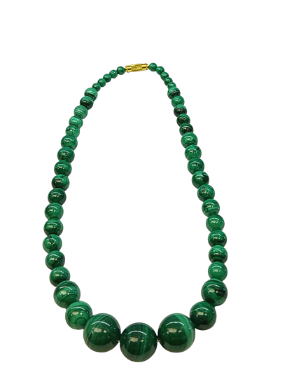 Колье из малахита