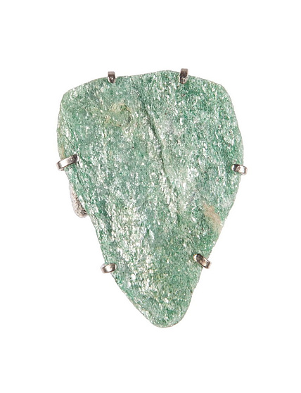 Кольцо круглое фуксит