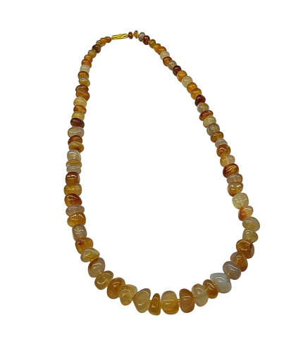 Бусы из сердолика