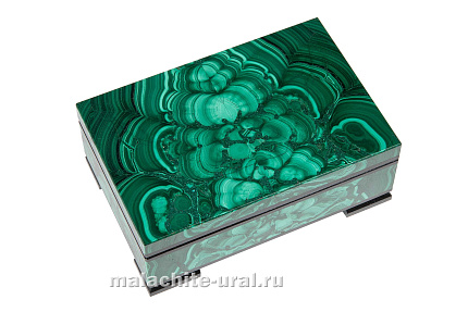 Шкатулка из малахита