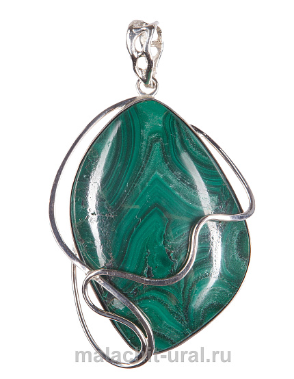 Подвеска  малахит