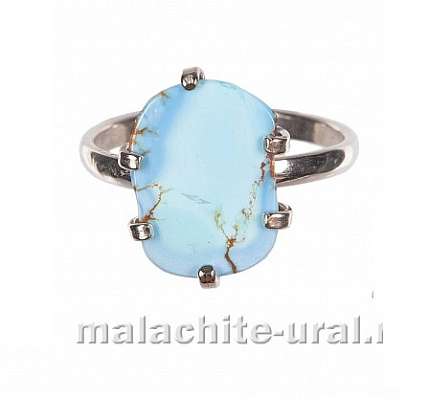 Кольцо с бирюзой