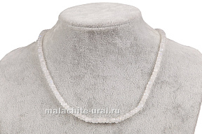 Бусы из лунного камня 