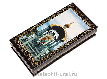 Шкатулка из дерева Русский сувенир