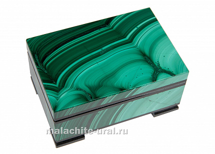 Шкатулка из малахита