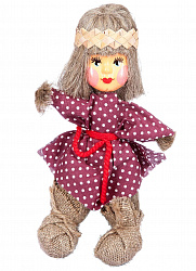 Льняная игрушка мальчик