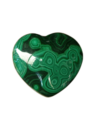 Брошь малахит