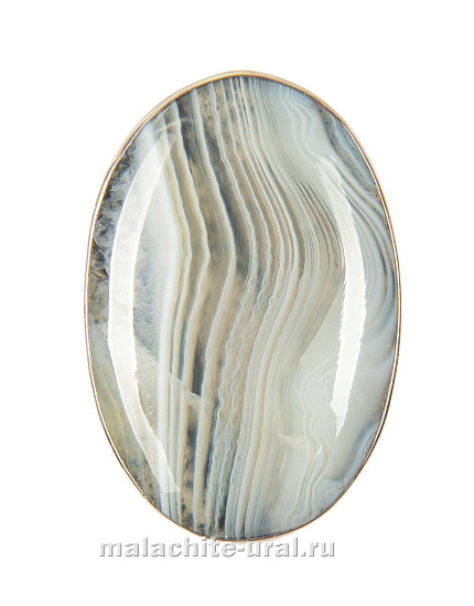 Кольцо с агатом