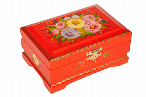 Шкатулка из дерева Русский сувенир