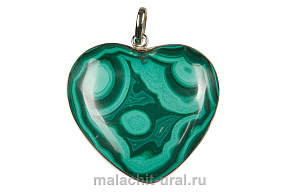 Кулон малахит