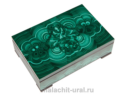 Шкатулка из малахита