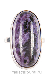 Кольцо с чароитом