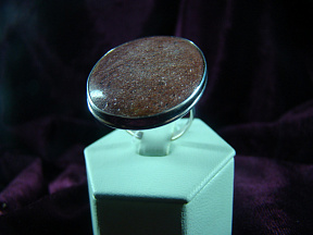 кольцо серебро 925 с авантюрин