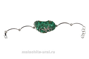 Браслет малахит