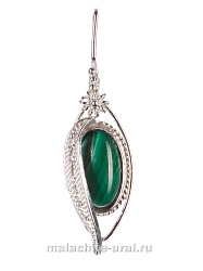 Кулон  малахит