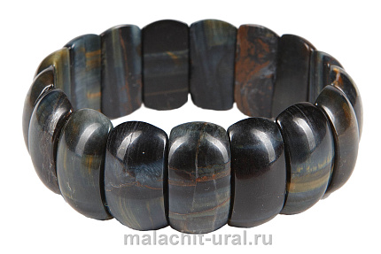 Браслет из соколиного глаза