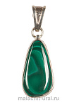 Кулон малахит
