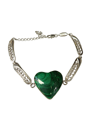 Браслет малахит